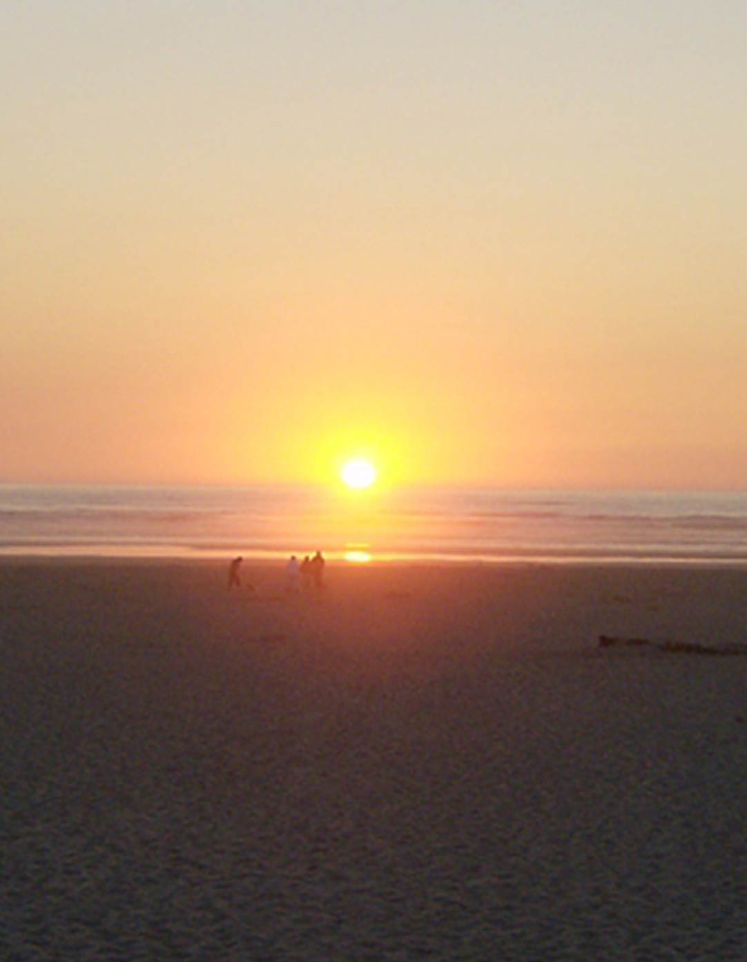 Sunset in Seaside, Oregon